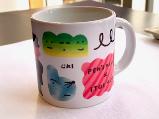 ペンおじさんが色紙にらくがき♪